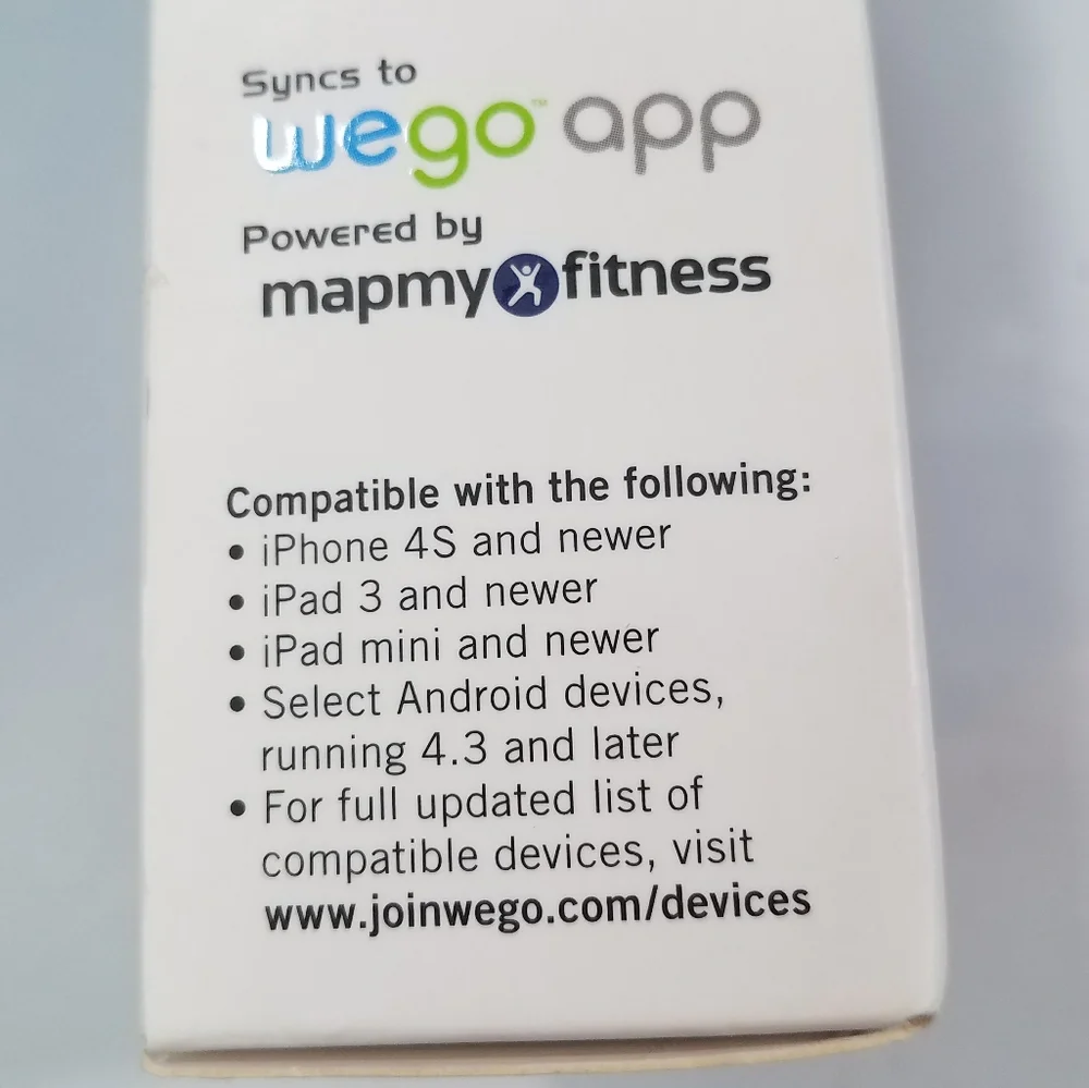 WE GO 24 HOUR WIRELESS ACTIVITY AND SLEEP TRACKER CLIP NIB
